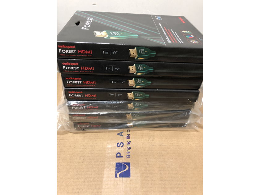 AudioQuest Forest HDMI Brand New 1-3meter available