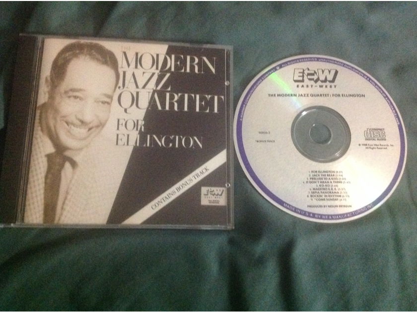 Modern Jazz Quartet - For Ellington East-West Records With Bonus Track