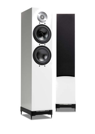 Spendor D7 White 2.5-Way Floorstanding Speakers - Metic...