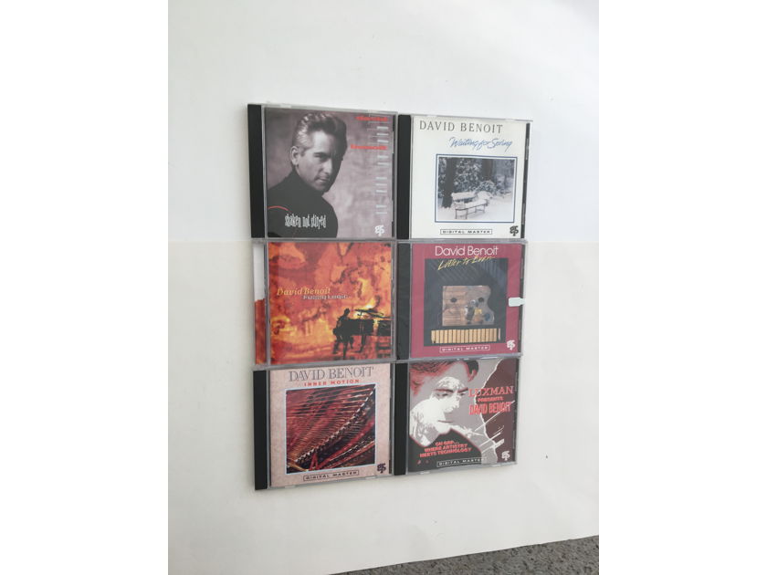 Jazz David Benoit  Cd lot of 6 cds