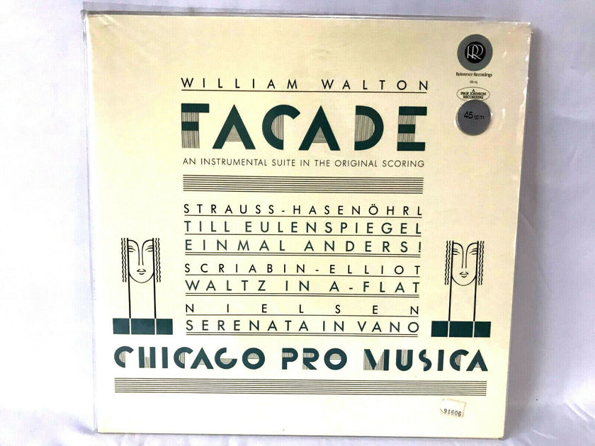 William Walton  Facade- RR-16 45rpm LP
