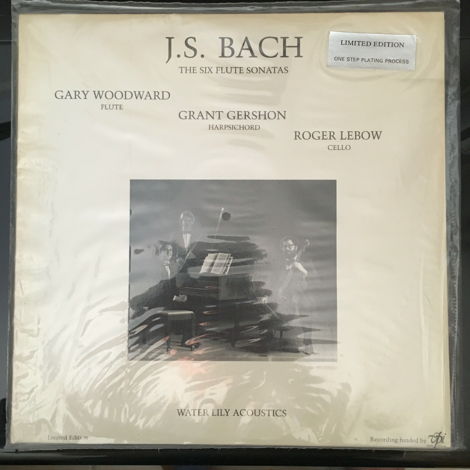 SEALED WATER LILY J.S. Bach "The Six Flute Sonatas" Pur...