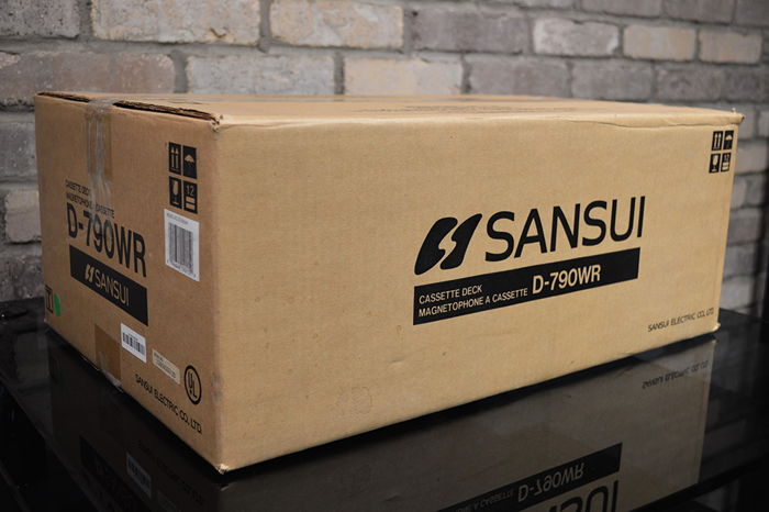Sansui D-790WR Dual Well Cassette Deck - New in Box - RARE