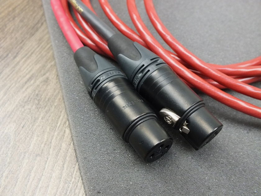 Nordost Leif Red Dawn interconnects XLR 2,0 metre