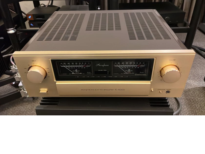 Accuphase E4000 Integrated Amplifier US... For Sale Audiogon