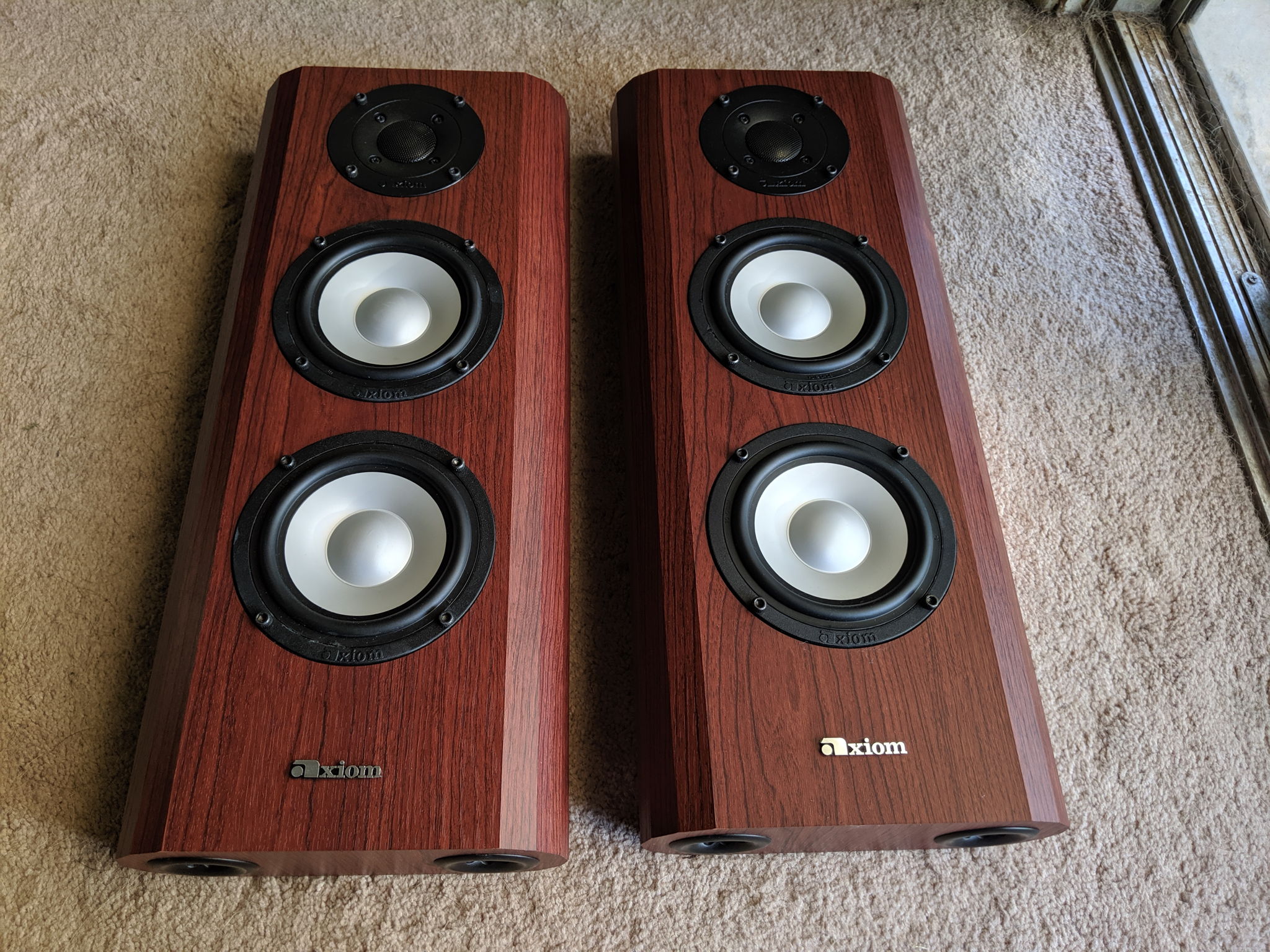 Axiom speakers for store sale