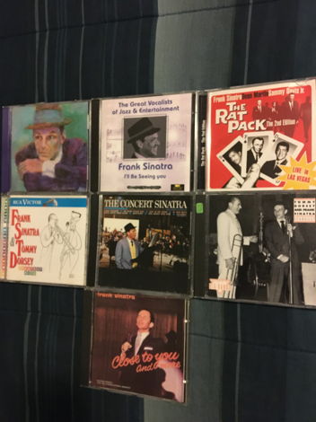 Frank Sinatra  Cd lot of 7 cds