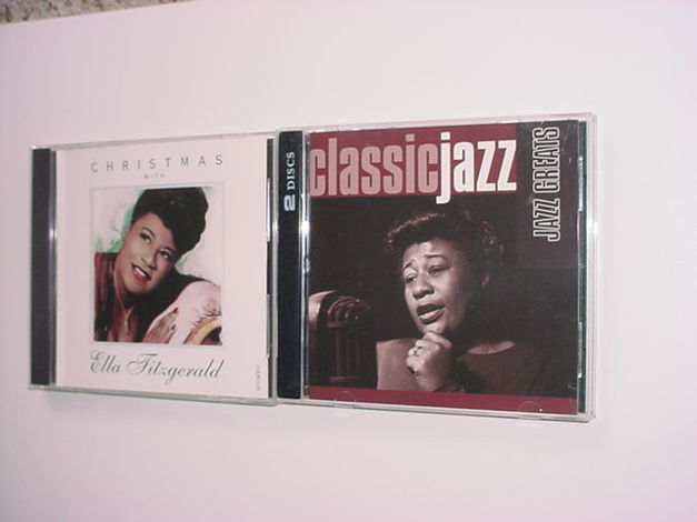 JAZZ Ella Fitzgerald jazz greats 2 cd set - plus Christ...
