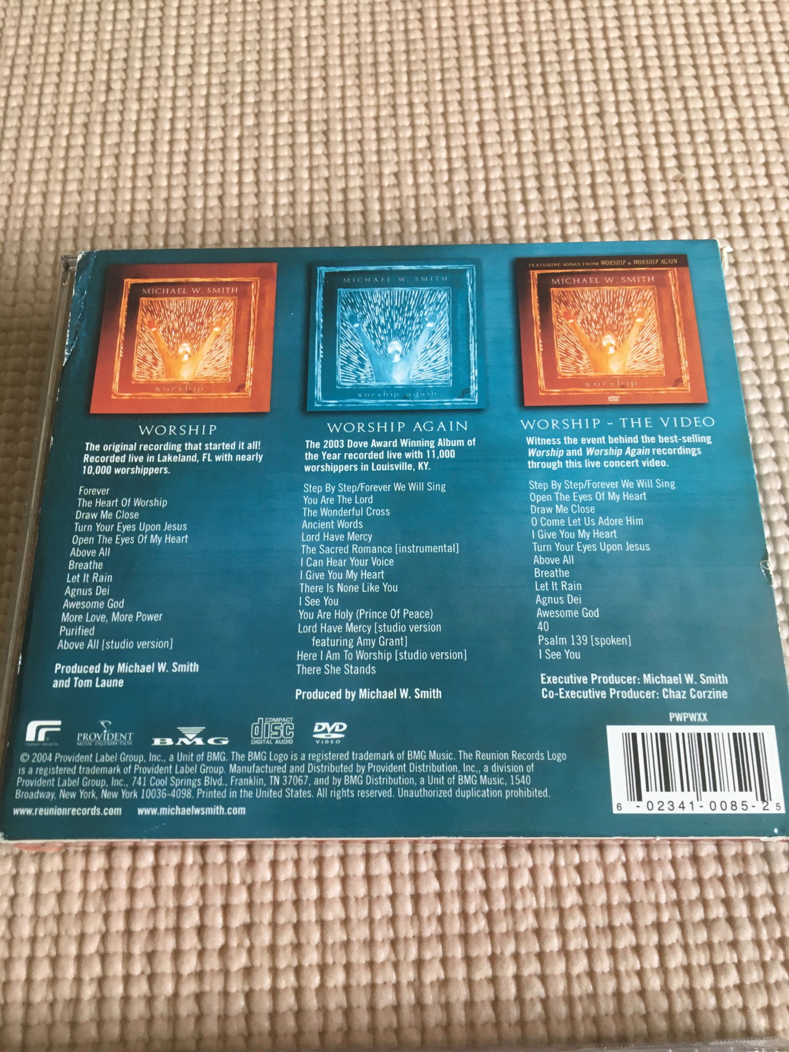 Religious Faith Michael W Smith  3 cd worship box set a... 3