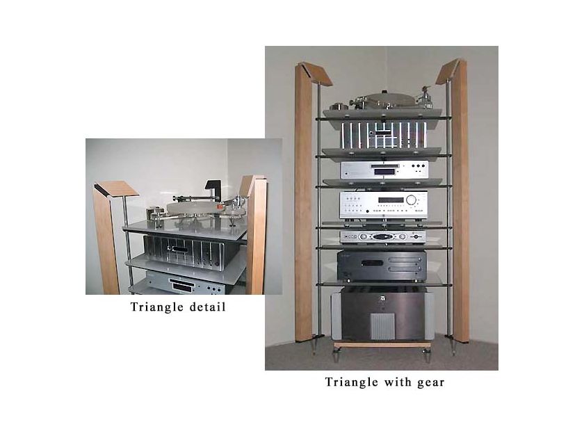 pARTicular, DUO, reference isolation stand for turntables, transports, amps, manufacturer refurbished, for high-end equipment