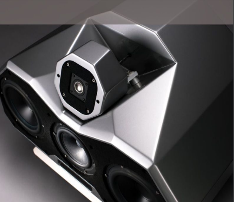 Wilson Audio Mezzo CS Center w Hourglass Stand 2