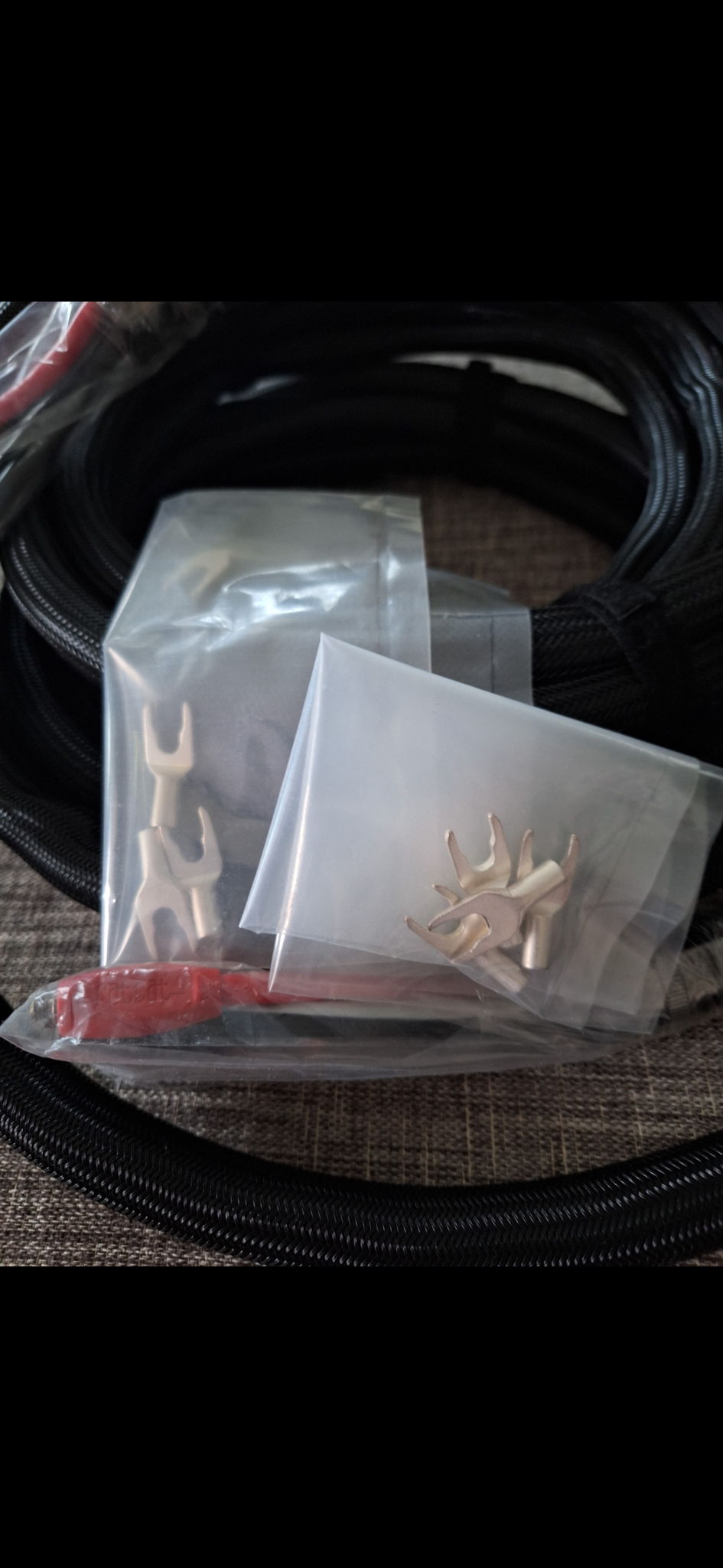 FATCAT affordable audiophile 2 meter speaker  cables ex... 5