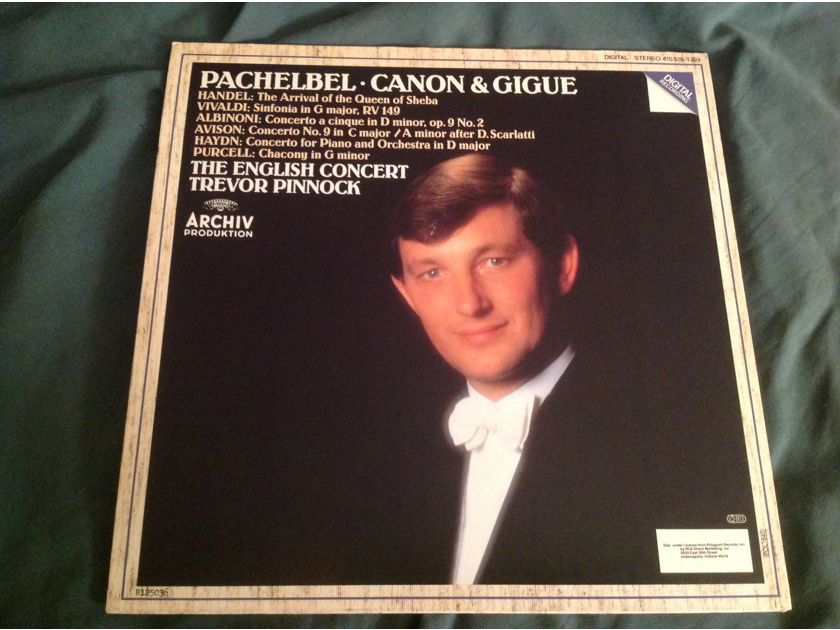 The English Concert/Trevor Pinnock Pachelbel Canon & Gigue