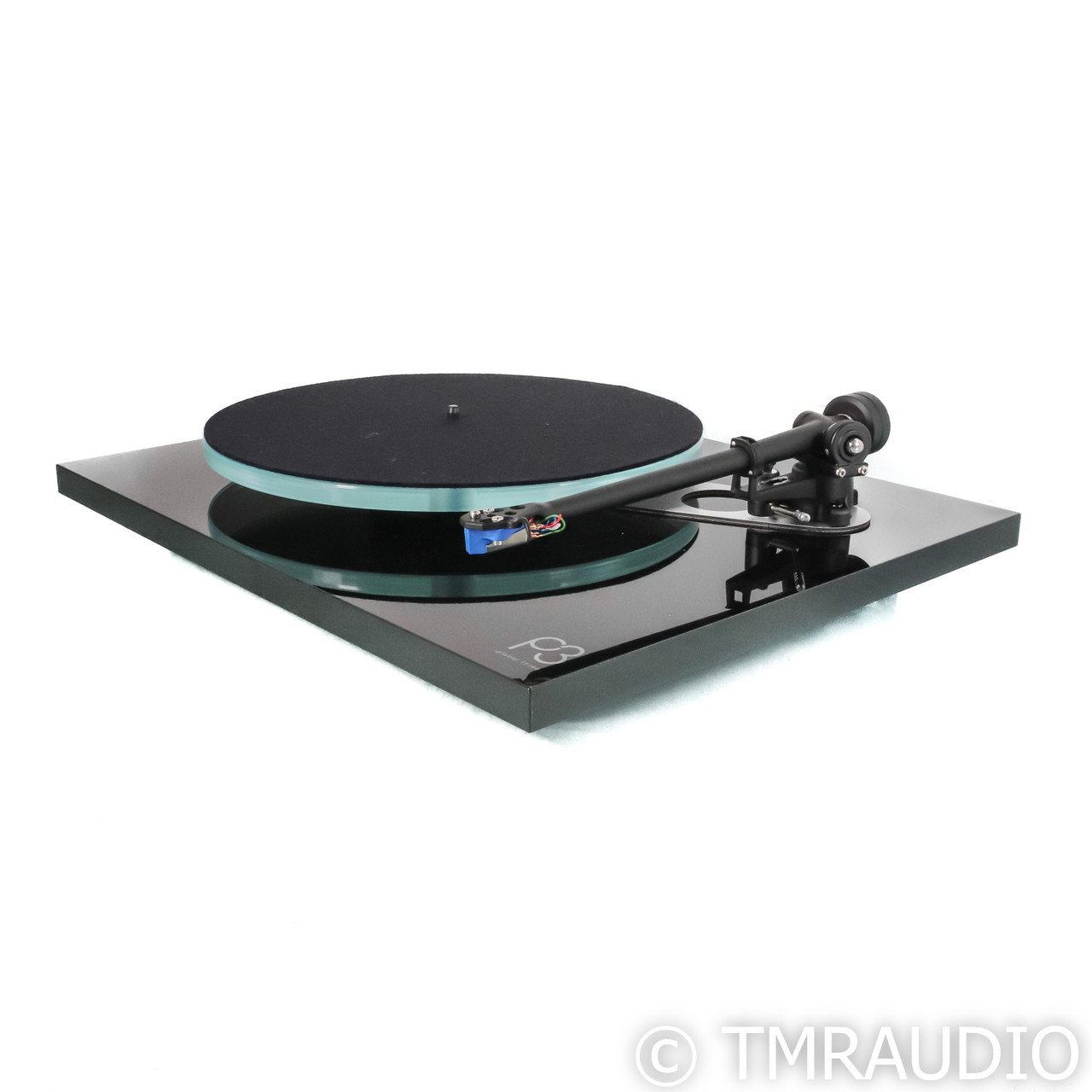 Rega Planar 3 Belt Drive Turntable; Black; Elys 2 MM Ca... 4