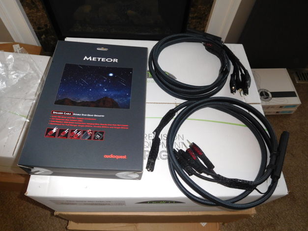 AudioQuest Meteor Speaker Cables.
