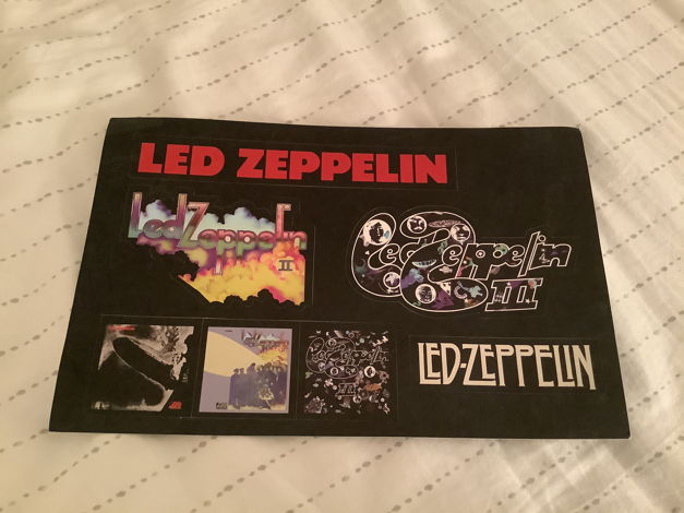 Led Zeppelin Promo Sticker Set Led Zeppelin I/II/III