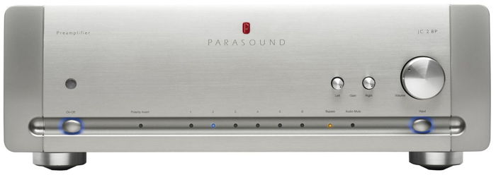 Parasound Halo JC2 BP Stereo Preamplifier; Silver (New)...