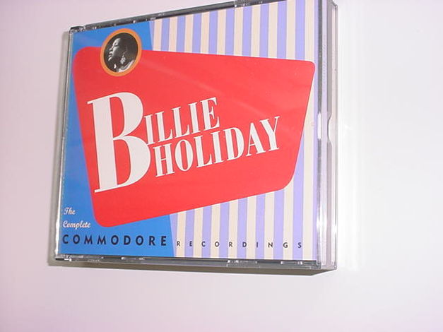 The Complete Commodore recordings - 2 cd set jazz Billi...