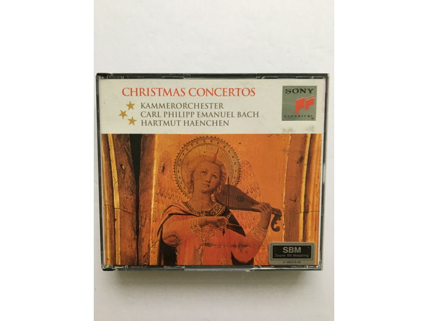 Hartmut Haenchen Carl Phillip Emanuel Bach Christmas concertos Sony Cd set SBM 1993