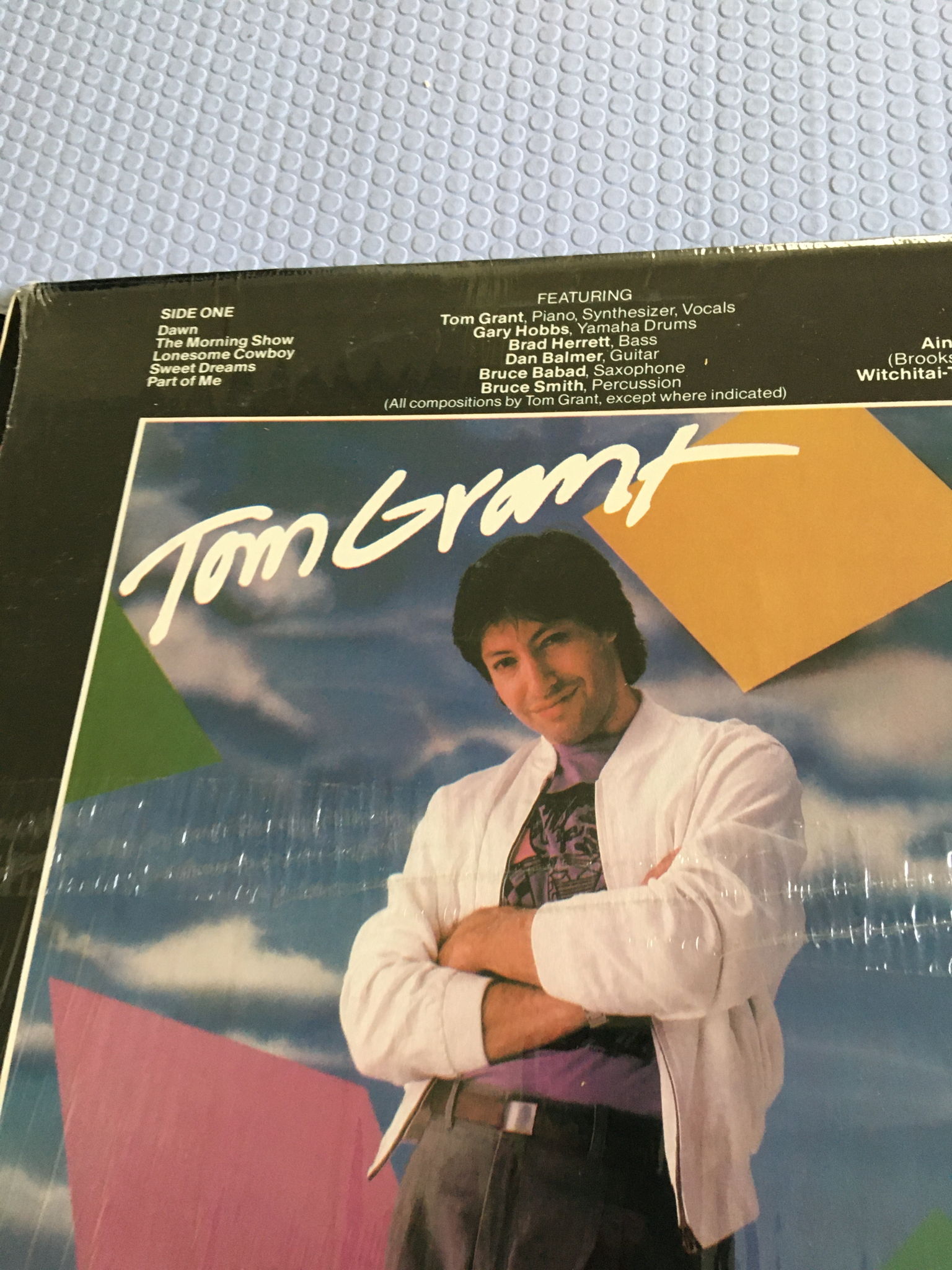 Tom Grant  Lp record jazz 1983 5