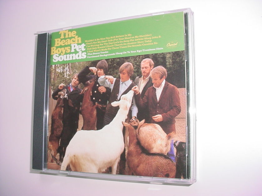The Beach Boys Pet Sounds cd 1990 CAPITOL  CDP 548421