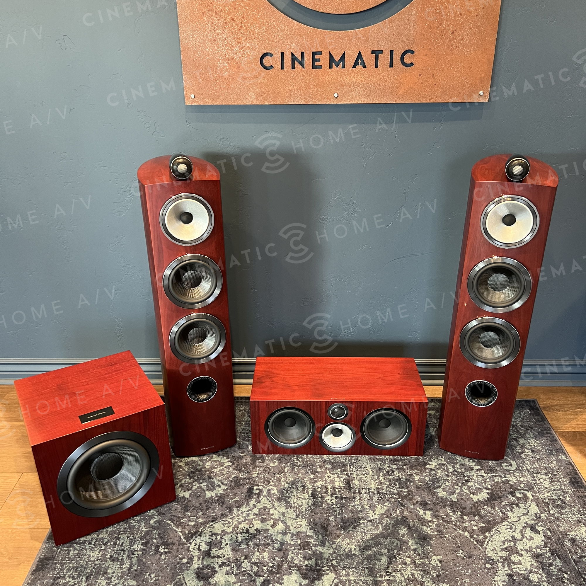 B&W (Bowers & Wilkins) 804 D3 Loudspeakers, HTM71 S2 Ce... 2