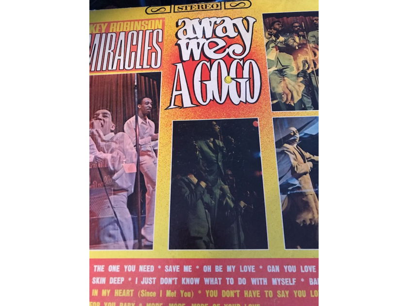 Smokey Robinson & The Miracles - Away We A Go-Go Smokey Robinson & The Miracles - Away We A Go-Go
