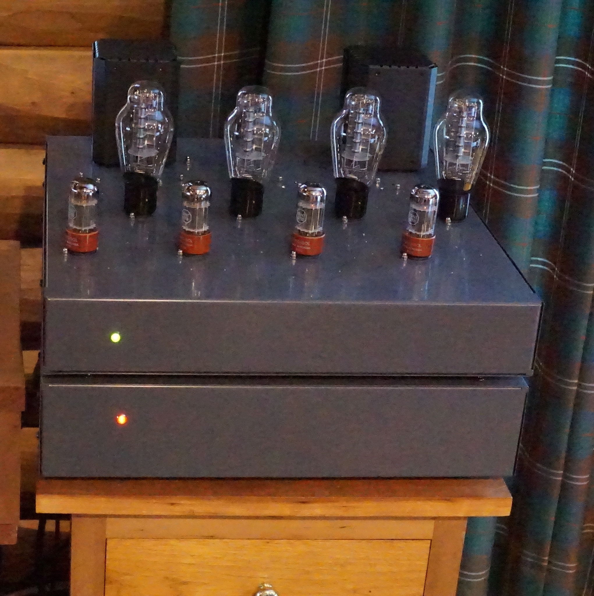Home brewed balanced 300B.
