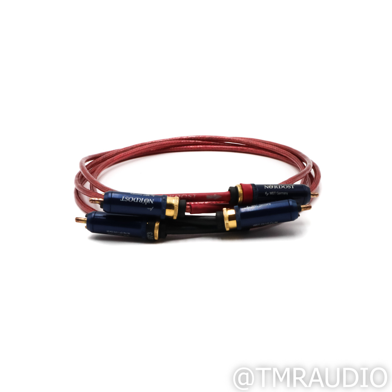 Nordost Heimdall RCA Cables; 1m Pair Interconnects w/ L...