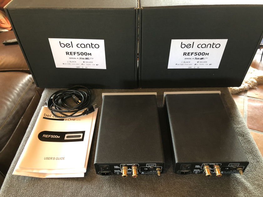 Bel Canto REF500M Power Amps
