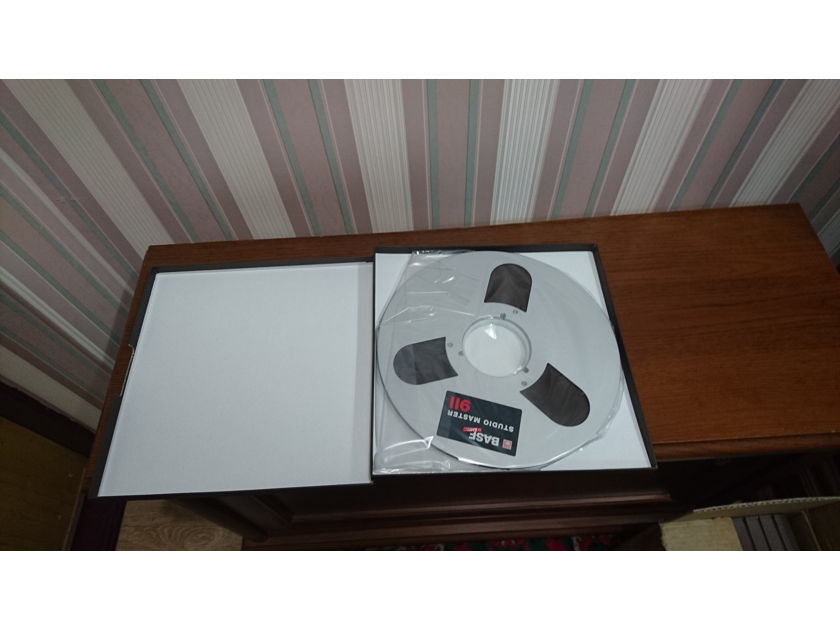 Box of 8 New BASF / EMTEC 911 Studio Master Recording Tape Reel-To-Reel 1/4"