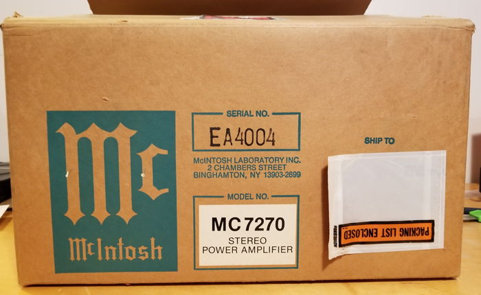 McIntosh MC7270