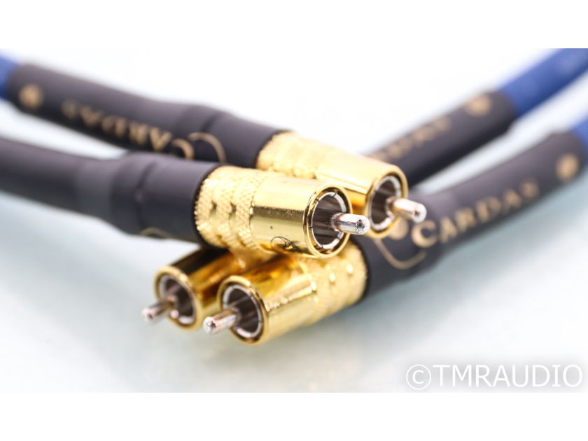 Cardas Clear RCA Cables; 1m Pair Interconnects; Rev. 1 (44919)