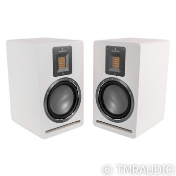 AudioVector QR-1 Bookshelf Speakers; Matte White Pair (...