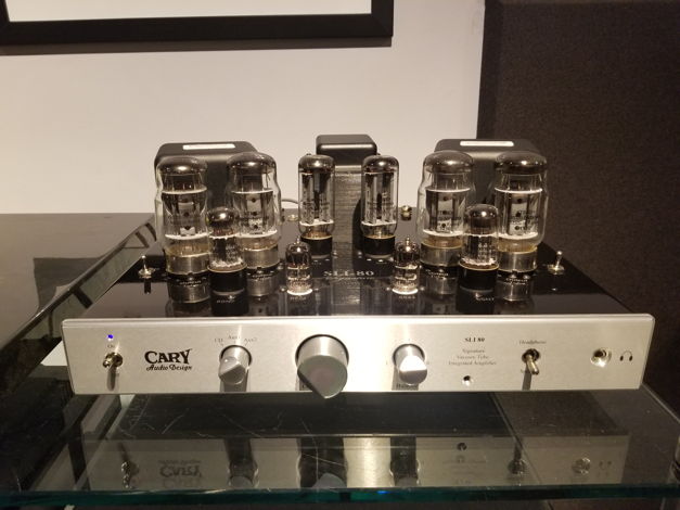 Cary Audio SLI-80 Signature Integrated Tube Amplifier w...