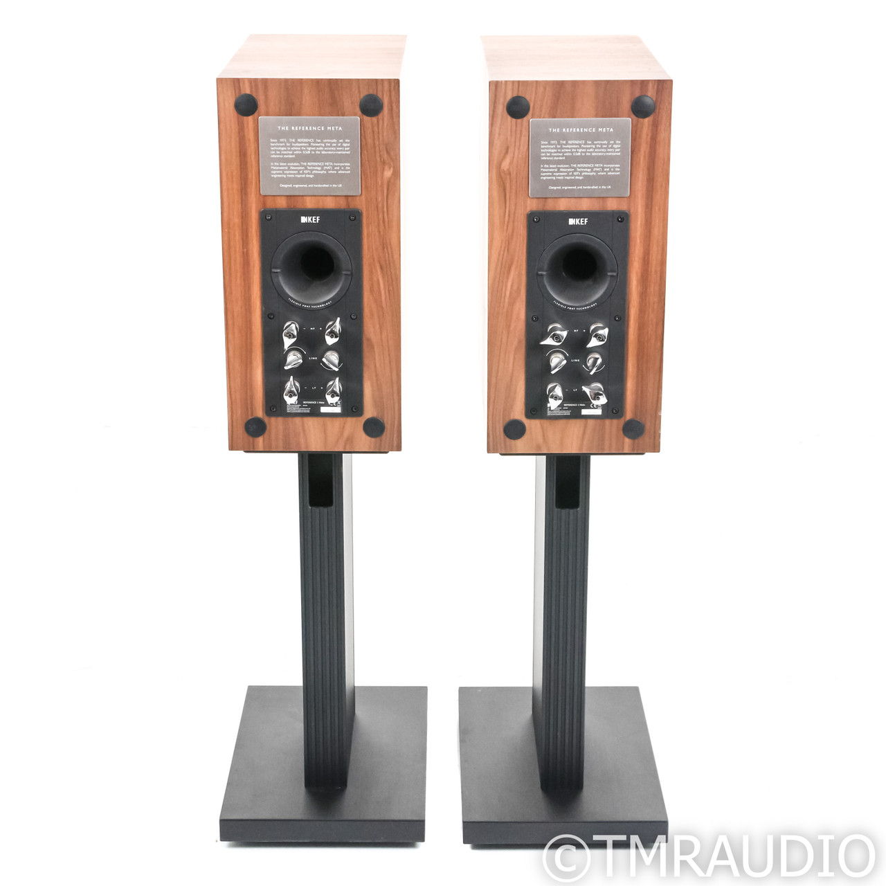 KEF Reference 1 Meta Bookshelf Speakers; Satin Walnut &... 5