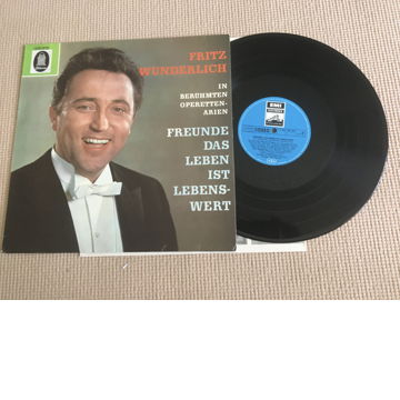 Fritz Wunderlich Lp record Odeon  In Beruhmten Operette...