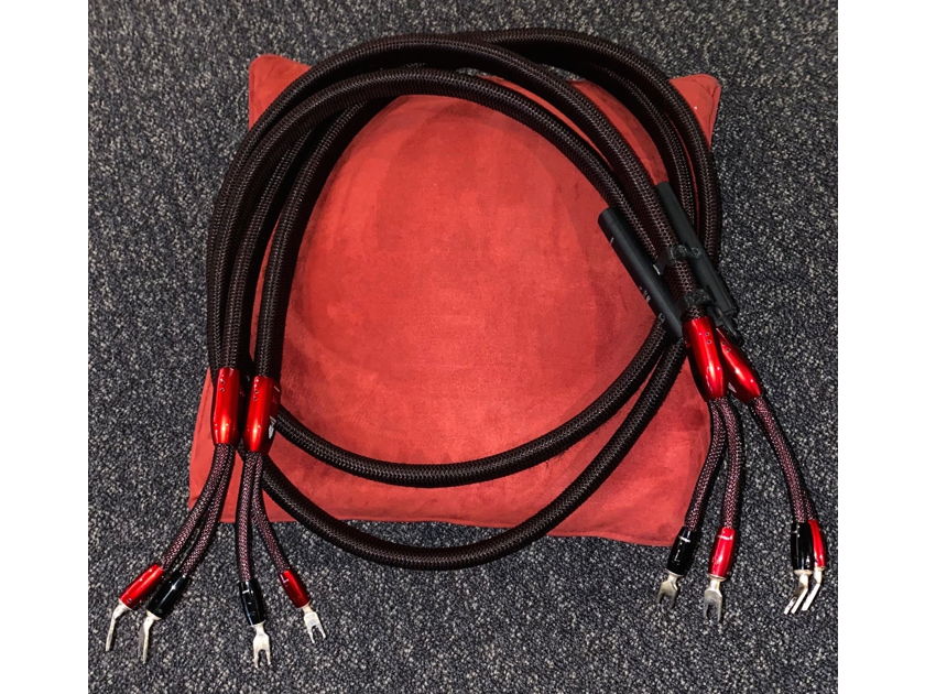 AudioQuest Redwood 8' pr NICE Spk cables