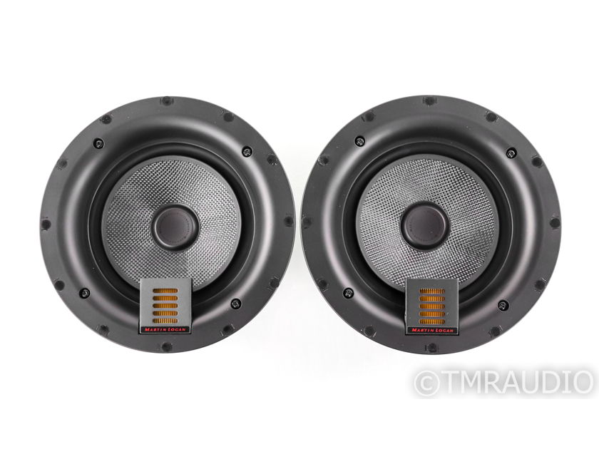 Martin Logan MC8 8" In-Ceiling Speakers; MC-8; Pair (New/Unused) (42074)