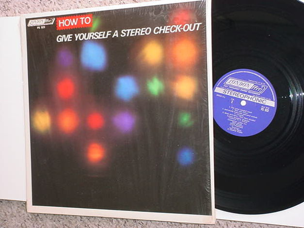 How to give yourself a stereo check out - lp record tes...