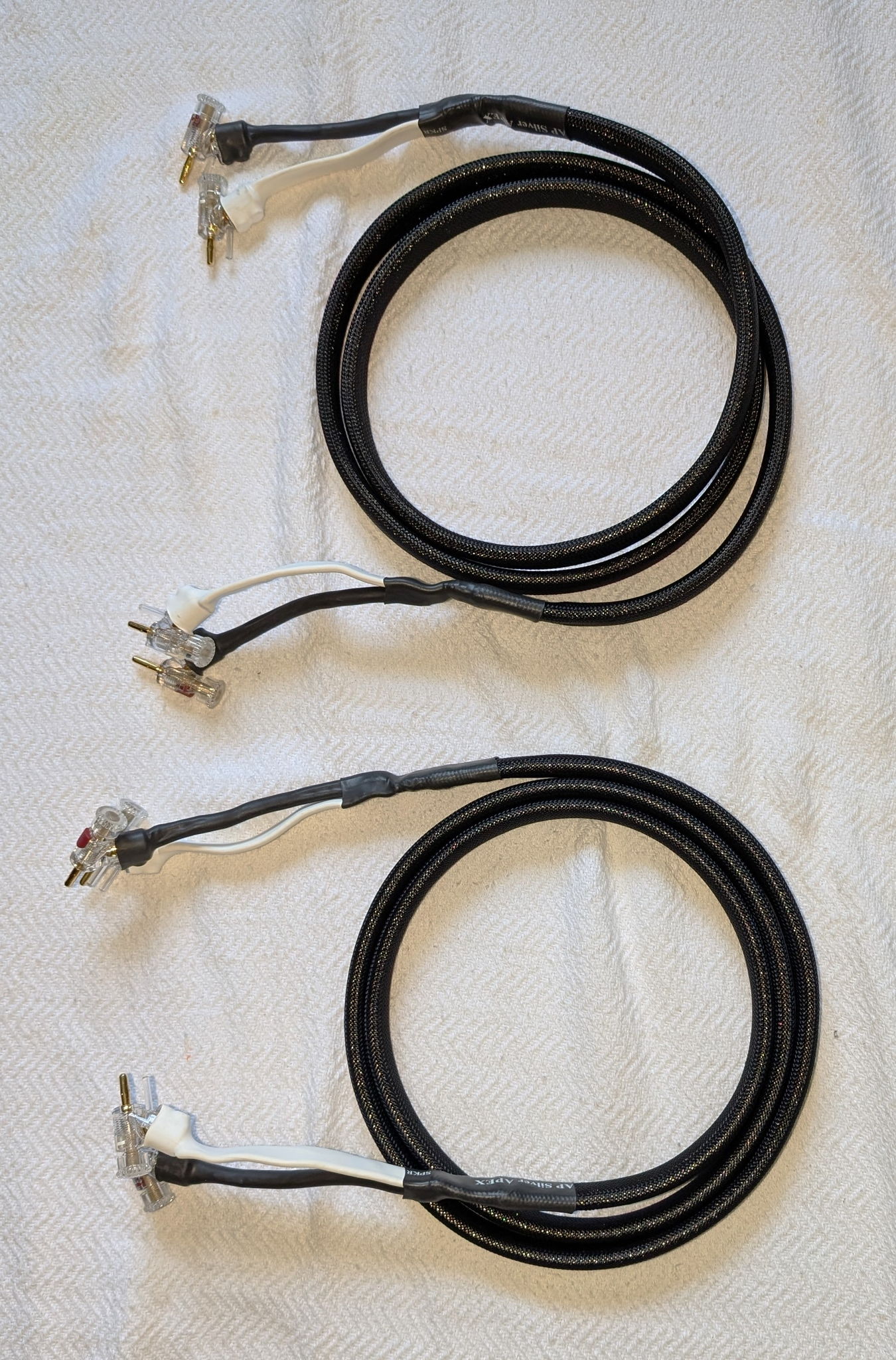 Analysis Plus Silver Apex Speaker Cable 6ft pair w/WBT ... 3