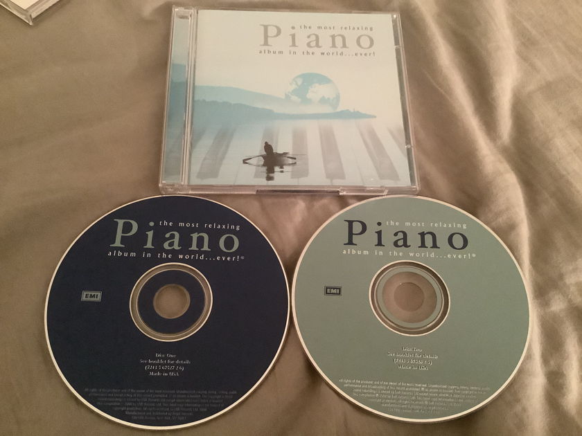 Various Artists 2CD EMI Records  The Most Relaxing Piano Album In The World…Ever