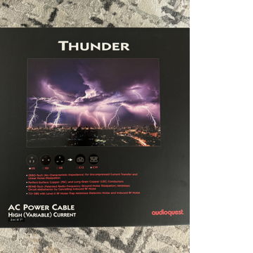 AudioQuest NRG Storm Series Thunder Power cord 2m 20amp...
