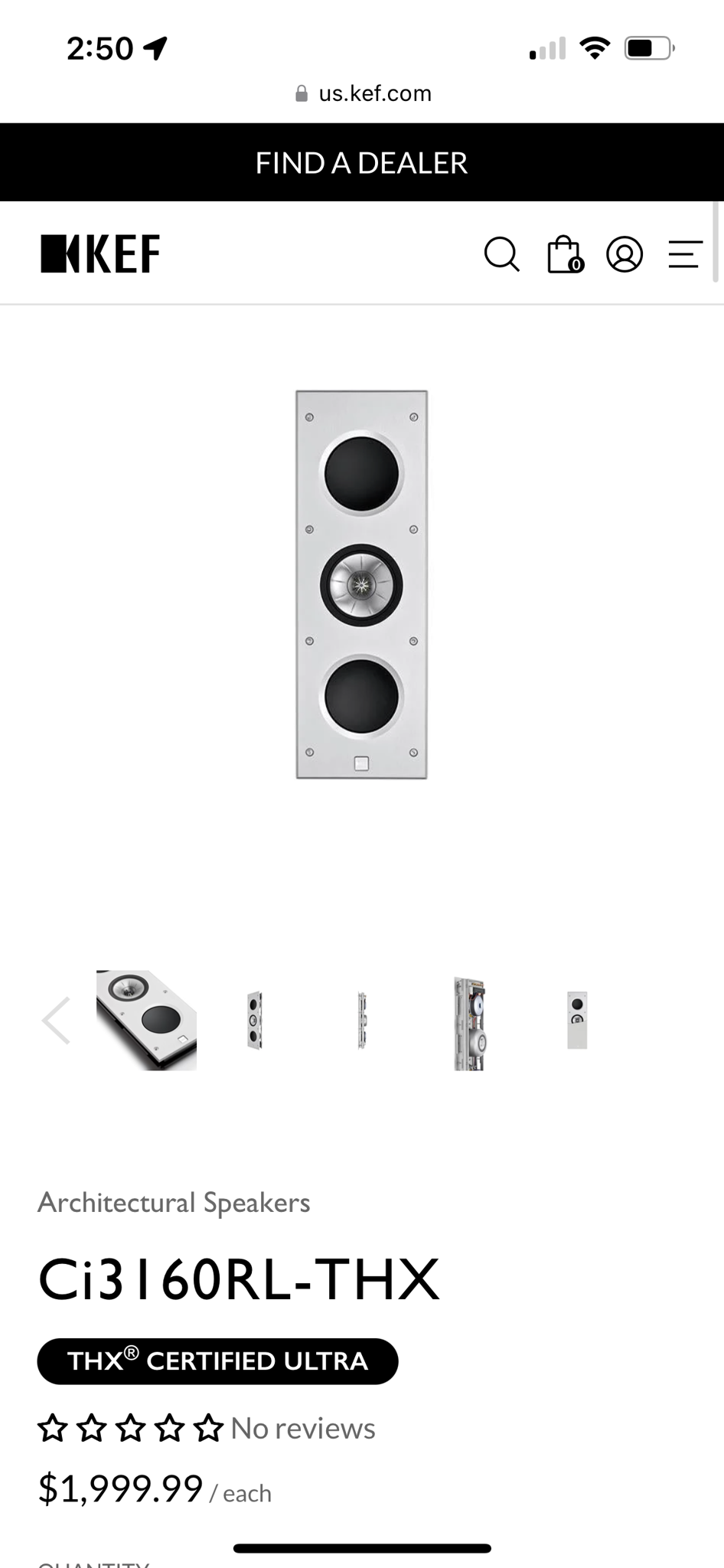 KEF Ci3160RL-THX 2