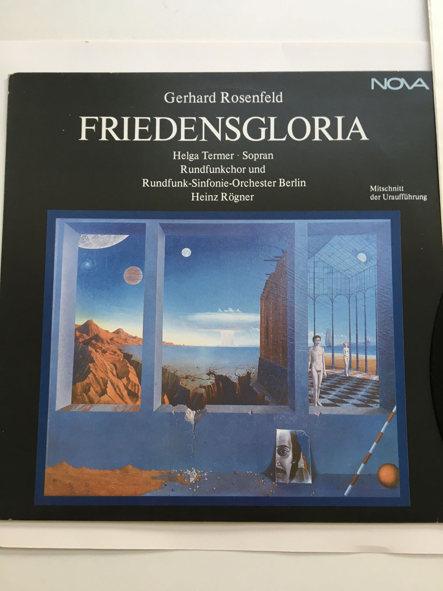 Gerhard Rosenfeld FriedensGloria Lp record  Helga Terme... 2