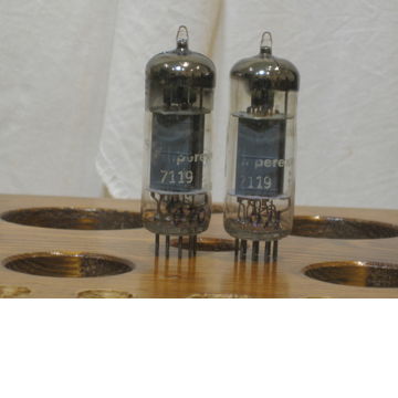 Amperex 7119 electronic tubes PQ Pinched waist Matching...