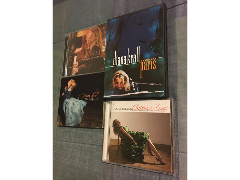 Jazz Diana Krall  Lot of 3 cds 1 dvd