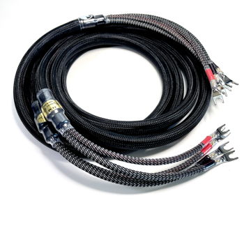 Crystal Clear Audio Magnum Opus ll Speaker Cables 2.5 m...