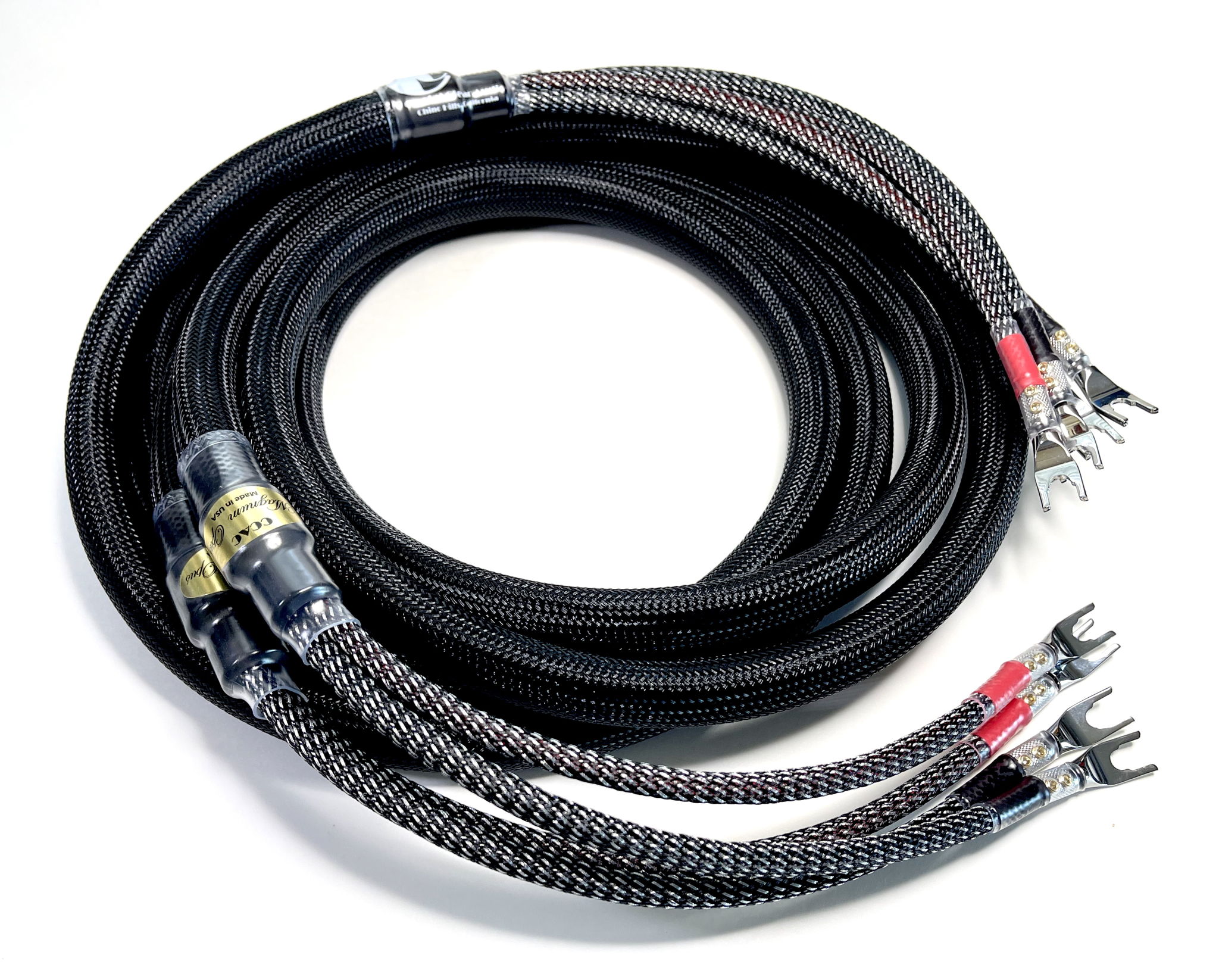 Crystal Clear Audio Magnum Opus ll Speaker Cables 3.0m ... 2