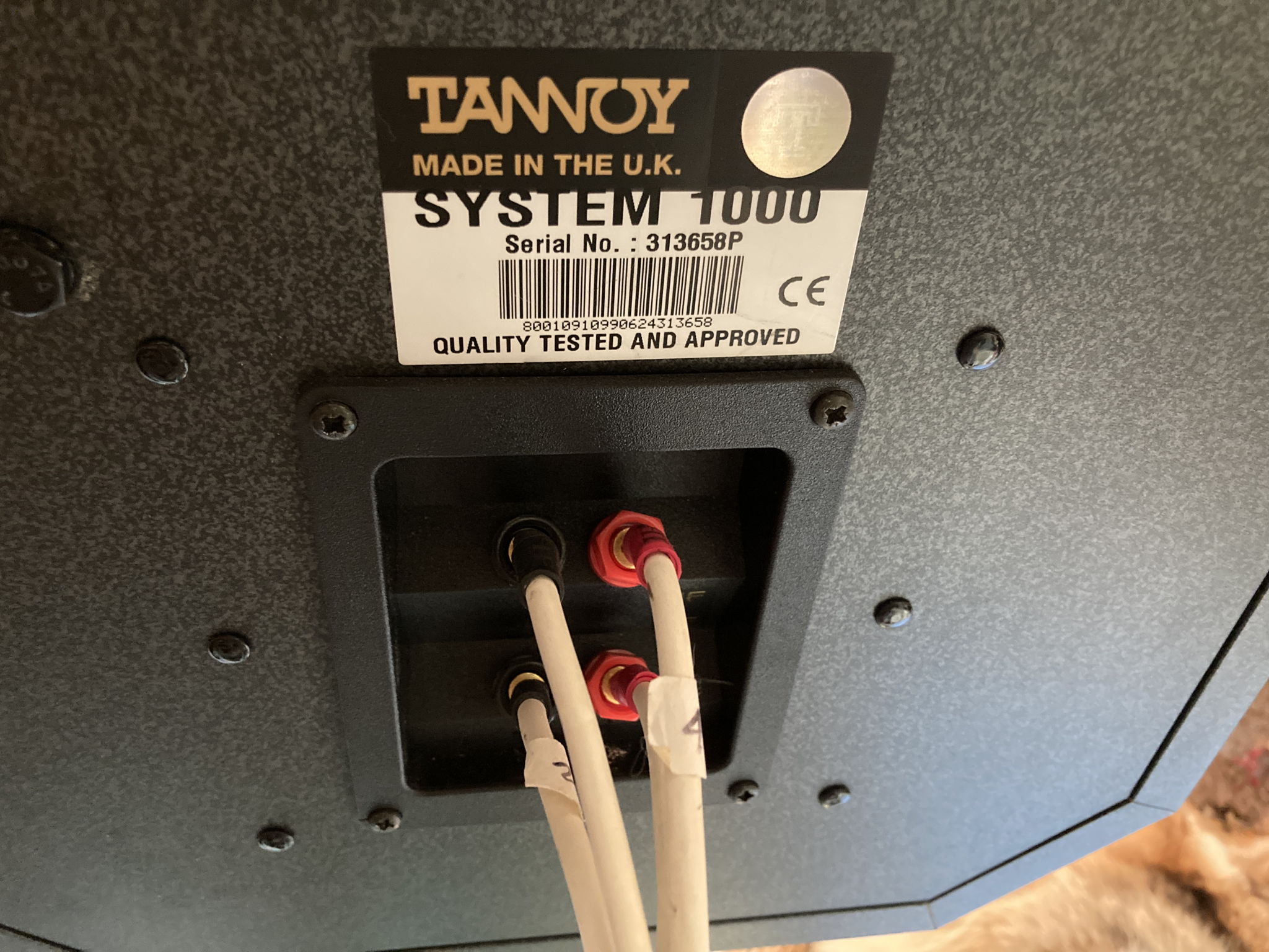 Tannoy System 1000 Studio Monitor Speakers MADE IN UK 3